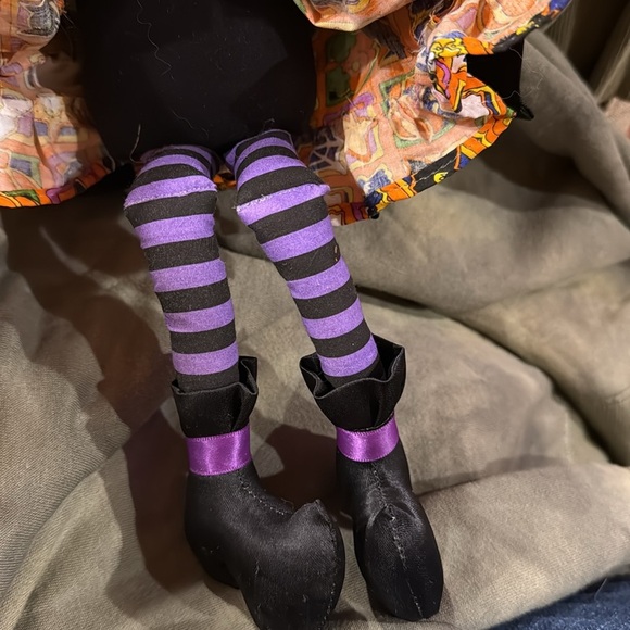 1998 Joelson Industries Plush Halloween Holiday Home Decor VTG Calico Yarn - Picture 4 of 11